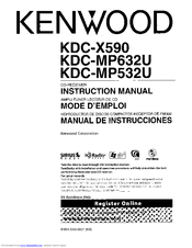 Kenwood KDC-MP532U Instruction Manual
