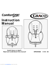 Graco 8C04WTN2 - ComfortSport Convertible Car Seat Instruction Manual