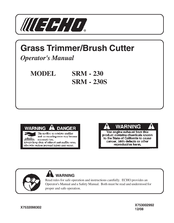 ECHO SRM-230 - 12-08 Operator's Manual