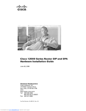 Cisco 12000 - Series Chassis Modular Expansion Base Hardware Installation Manual