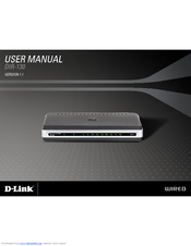 D-Link DIR-130 - Broadband VPN Router User Manual