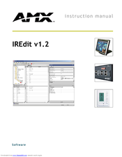 AMX IREDIT V1.2 Instruction Manual