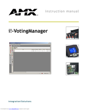 AMX i!-VotingManager Instruction Manual