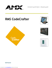 AMX RMS CODECRAFTER Instruction Manual