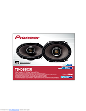 Pioneer TS-D6802R - Car Speaker - 60 Watt Installation Manual