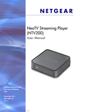 Netgear NeoTV NTV200 User Manual
