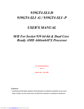 JETWAY 939GT4-SLI-P User Manual
