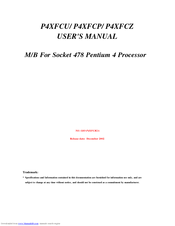JETWAY P4XFCP User Manual