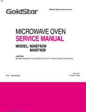 LG GoldStar MAB745B Service Manual