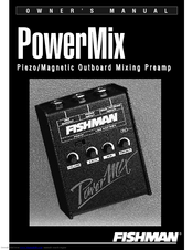 FISHMAN POWERMIX Manual