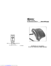 MEMOREX MPH-4389A Manual