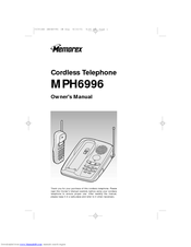 MEMOREX MPH-6996 Owner's Manual