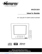 MEMOREX MVD1301OM User Manual