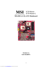 MSI K7D Master-L User Manual