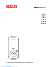 RCA M4102 - 2 GB Digital Player Manual De Usuario