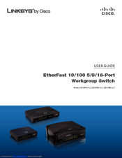 Cisco EZXS16W - EtherFast 10/100 Workgroup Switch User Manual