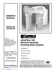 KENMORE UltraFilter 100 Manual