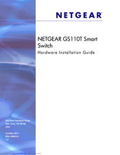 Netgear ProSafe GS110T Hardware Installation Manual