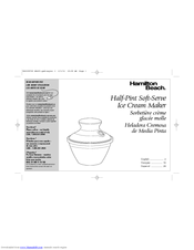 Hamilton Beach 68660 Use & Care Manual