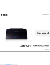 D-Link Amplifi DIR-657 User Manual