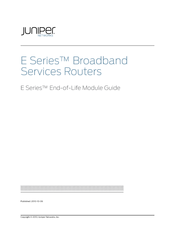 Juniper ERX7 Series Manual