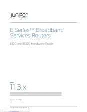 Juniper E120 Hardware Manual