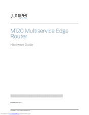 Juniper M120 Hardware Manual