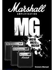Marshall Amplification MG10 Owner's Manual
