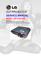 LG RDJT50 1024X768 XGA Service Manual