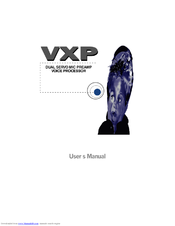 PRESONUS VXP - User Manual