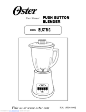 OSTER BLSTMG User Manual