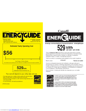 KitchenAid KFIS29PBMS Energy Manual