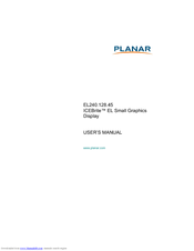 PLANAR EL240.128.45 ICEBrite User Manual
