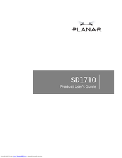 PLANAR SD1710 Product User Manual