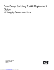 HP Integrity rx1600 Deployment Manual