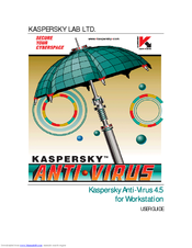 Kapersky ANTI-VIRUS 4.5 - FOR WORKSTATION User Manual