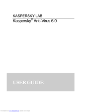 Kapersky ANTI-VIRUS 6.0 User Manual