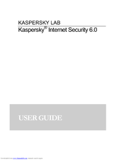Kapersky INTERNET SECURITY 6.0 User Manual