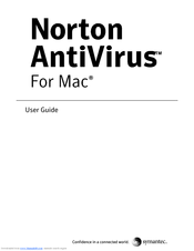 SYMANTEC Norton ANTIVIRUS FOR MAC User Manual