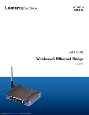 Cisco Linksys WET54G User Manual