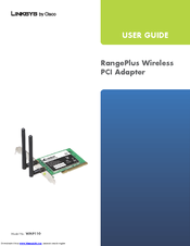 Cisco WMP110 RangePlus User Manual