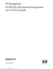 HP N1200 - StorageWorks Network Storage Router User's And Service Manual