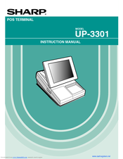 Sharp UP-3301 Instruction Manual