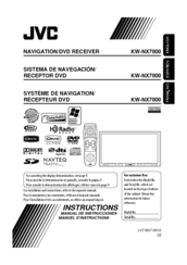 JVC KW-NX7000BT - Navigation System With DVD player Instructions Manual