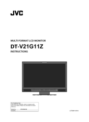 JVC DT-V21G11Z Instructions Manual