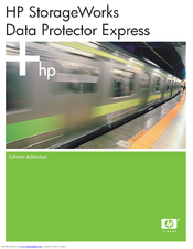 HP StorageWorks Data Protector Express Addendum