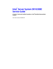 Intel SR1630BC - Server System - 0 MB RAM Service Manual