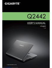 Gigabyte Q2442 Series User Manual