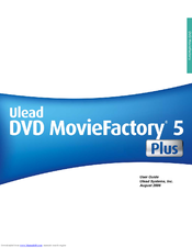 ULEAD MOVIEFACTORY 5 PLUS User Manual