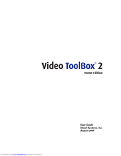ULEAD VideoToolBox 2 Home Edition User Manual